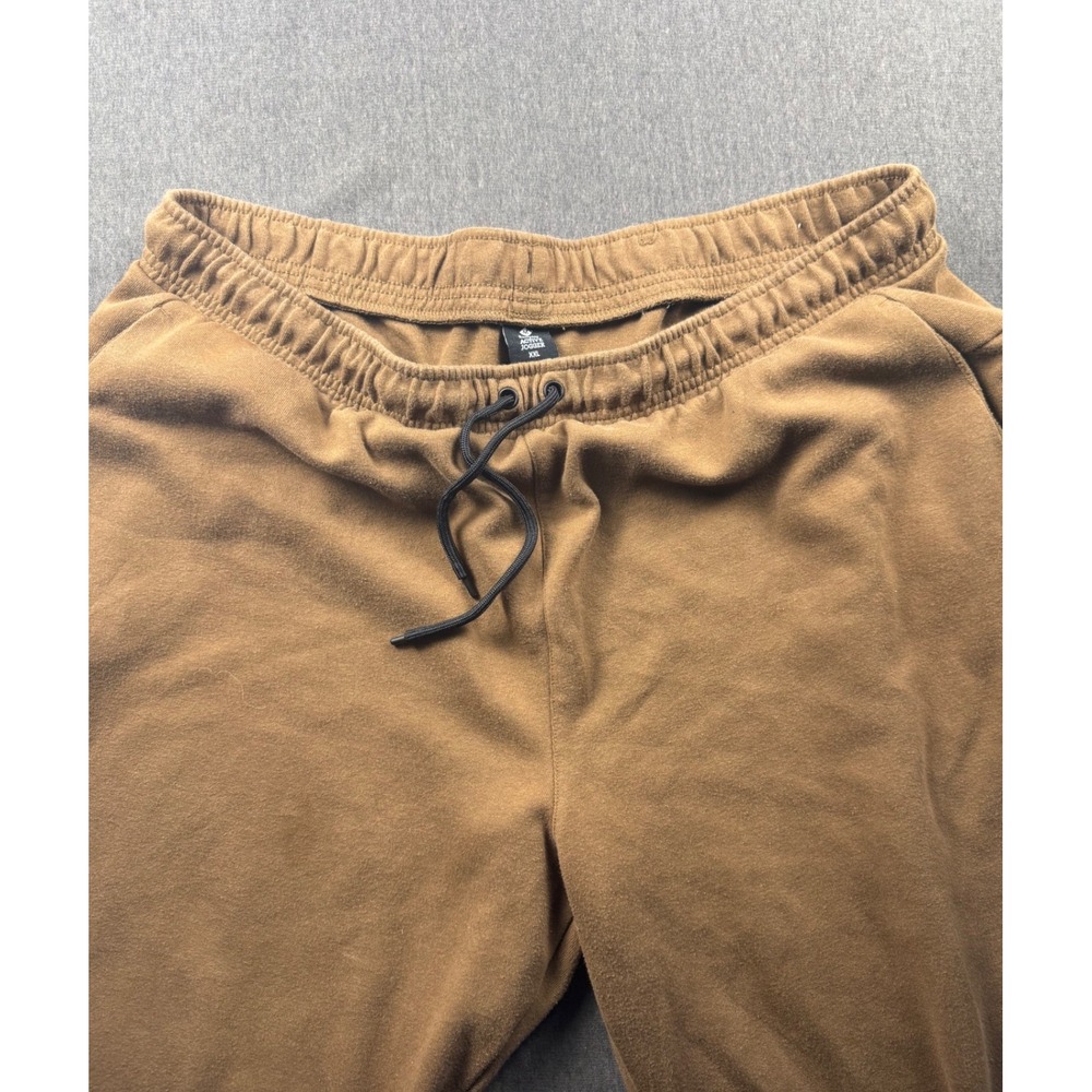 Everyday Active Jogger XXL Mens Brown Tile Cotton Blend Lounge Sweatpants - Picture 4 of 10